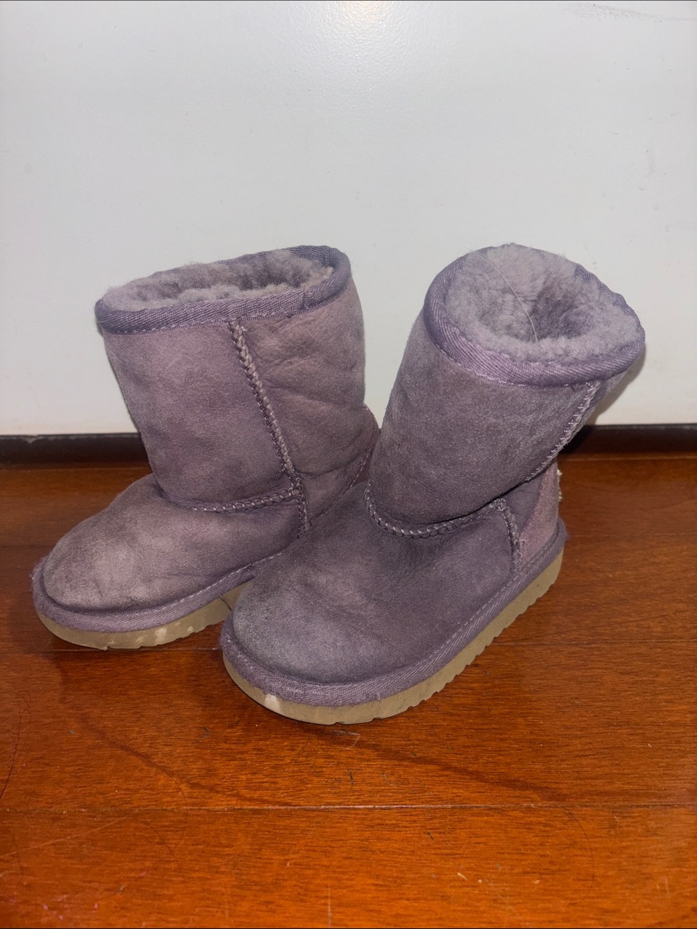 UGG Kids Plush Winter Boots - Purple
